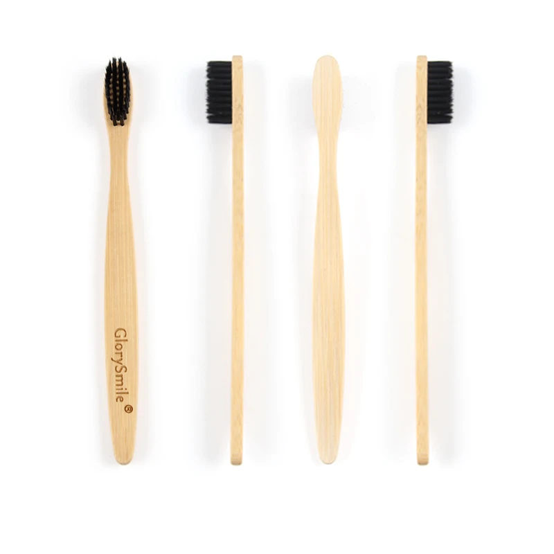 

Free Sample Custom Wholesale Biodegradable Eco Friendly Black Soft Bambo Bambu Bamboo Toothbrush