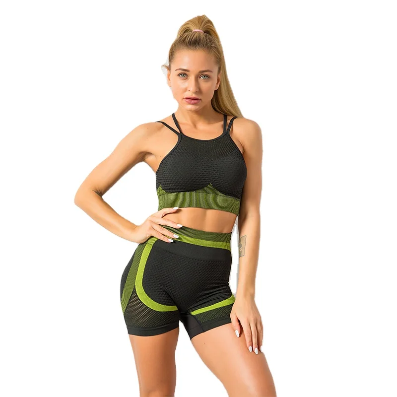 

Ectiva Bayan tayt Fabletic Gym crop top Fall 2021 women clothes Organik yoga pakaian Pantalones de Yoga suit seamless Fitness, Customized colors