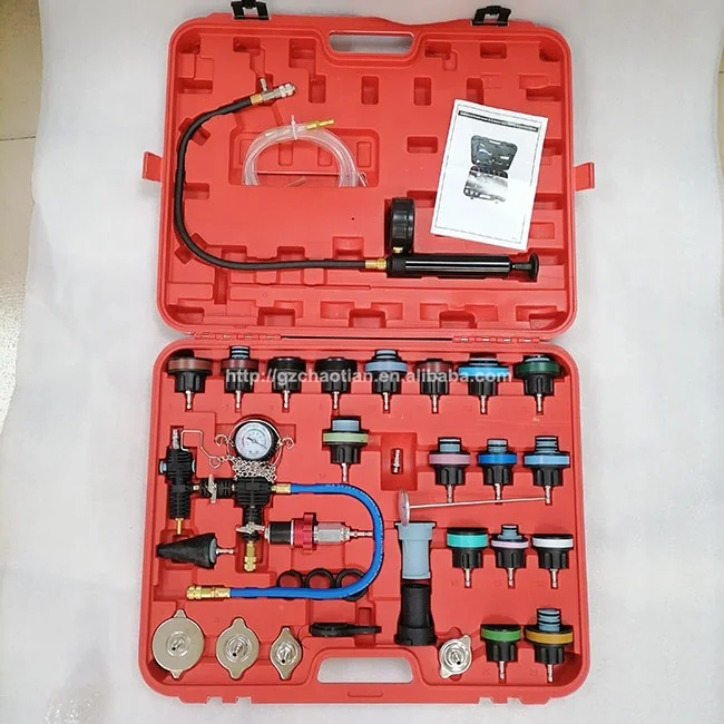 

High quality construction machinery parts 35pcs Colling System & Radiator Cap what leak Pressure Tester