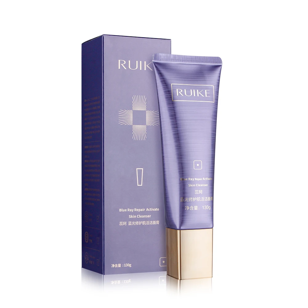 

wholesale private label best face wash for dry skin natural face cleanser, Purple