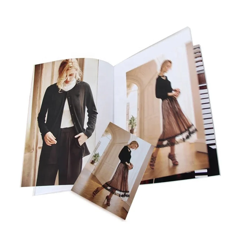 
Customized A4 hardcover A4A5 8.5x11 inch magazine offset printing 