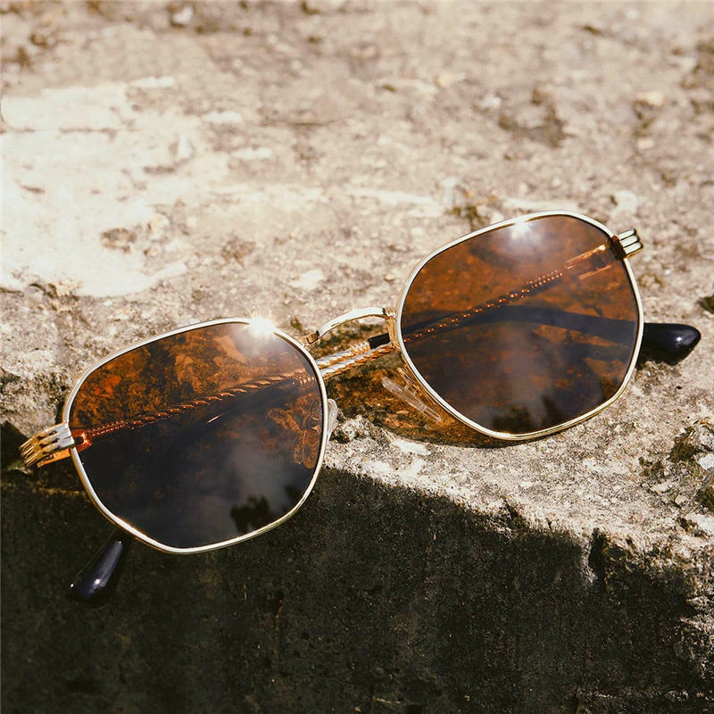 

New Fashion Retro Steampunk Metal Vintage Shades Sunglass