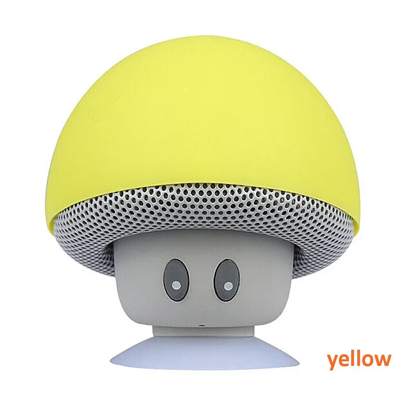 

Parlante Hongo Inalmbrico,Custom Cute Mini Silicone Multifunctional Portable Outdoor Mushroom Wireless Music Speaker, Customized colors