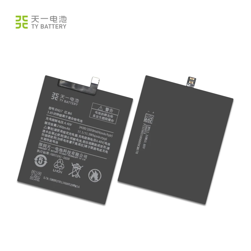 

3400mAh high quality BN37 li-Polymer Battery for Xiaomi Mi Redmi 6 Redmi 6A