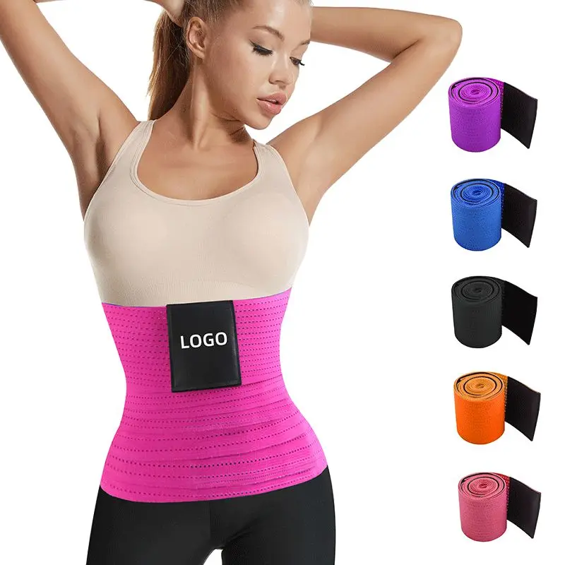 

S-SHAPER Reusable Lumbar Belly Belt Wrap Stomach Band Snatch Me Up Bandage Body Shaper Compression Tummy Waist Trainer Wraps