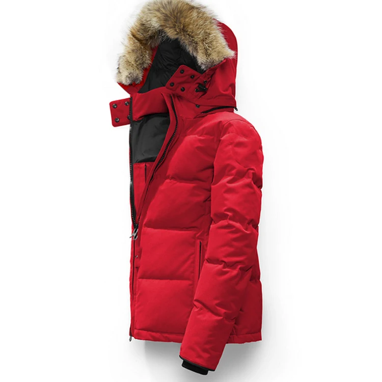 

Women Long Down Jacket Goose With Logo Ladies Down Coat Anti-Shrink Windproof Long Outwear, Red blue green black