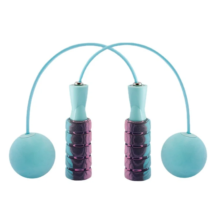 

New Fashion Fitness Adjustable Jump Rope Workout Indoor Exercise Weighted Skipping Rope Wireless Skipping Rope