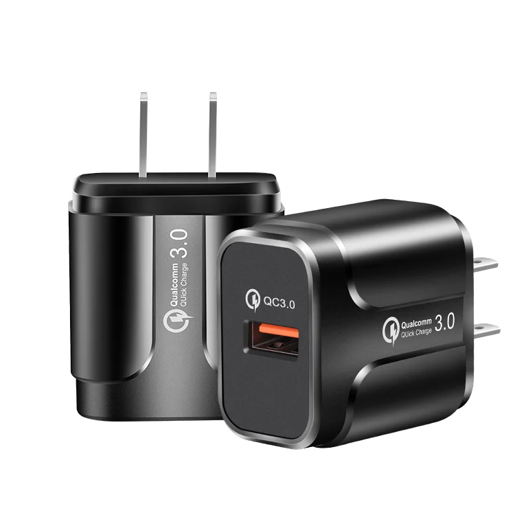UNIONUP 1USB Wall Charger QC3.0 USB Phone Charger, High Speed Wall Adapter Fast Charging 1 Port Single Port