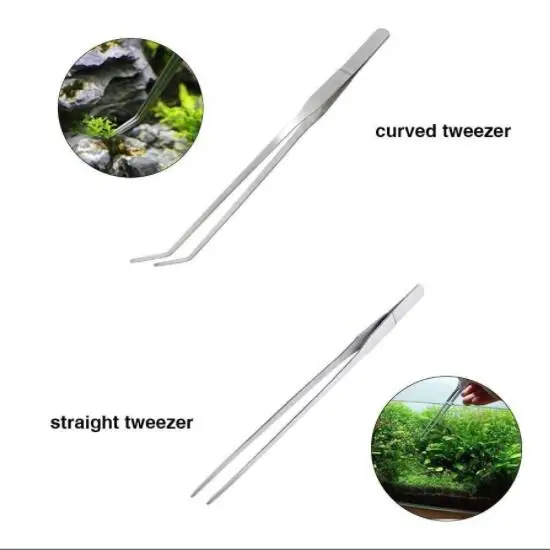

Stainless Steel Feeding Tongs Fish Tank Starter Kit