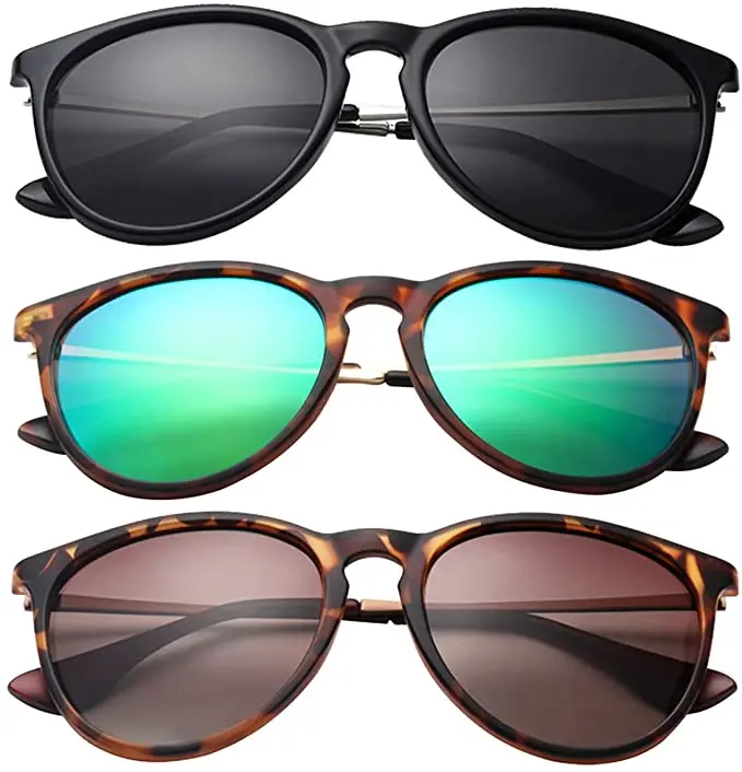 FEISEDY Vintage Womens Polarized Sunglasses 100/% UV400 Outdoor Street Fashion Sunglasses B2526