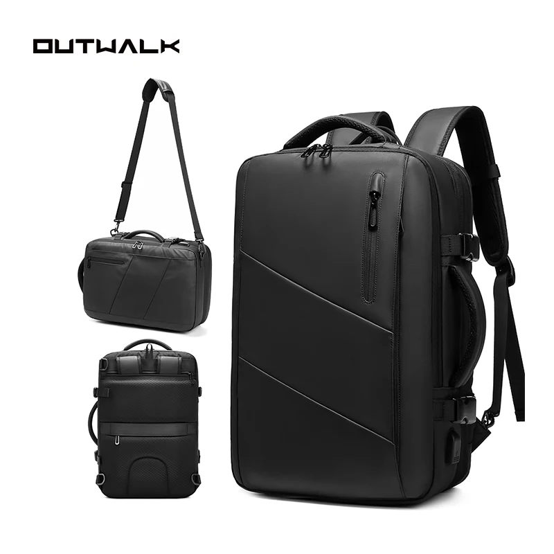 

Outwalk mochilas business Laptop Backpacks for men travel waterproof backpack bag