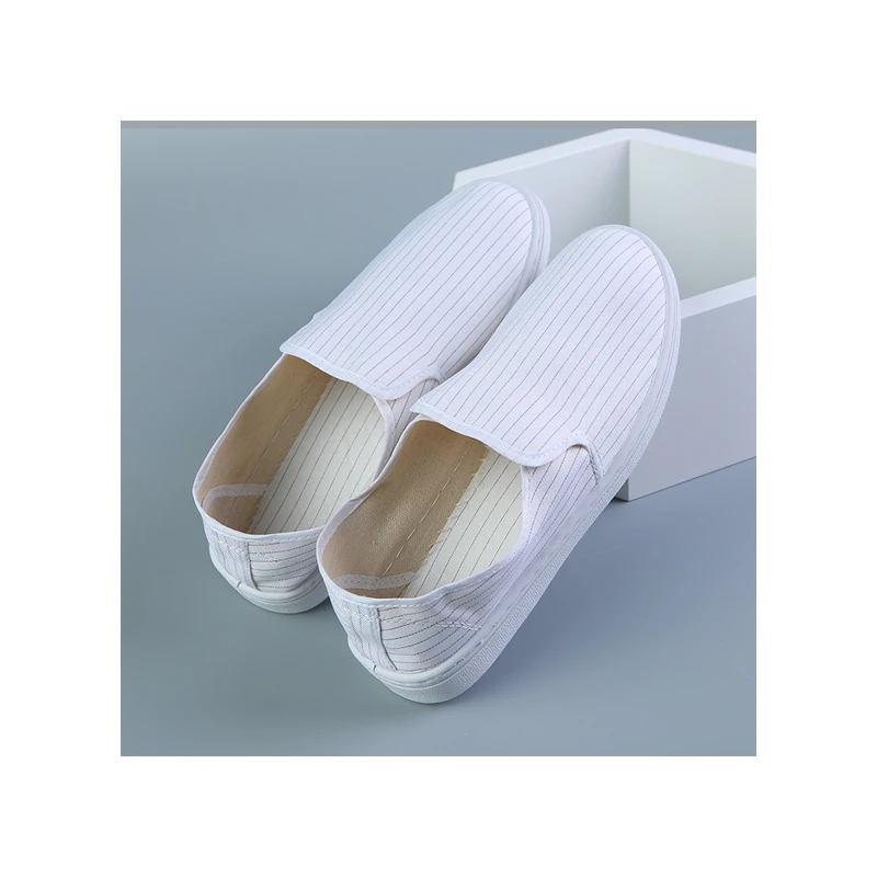 

Factory supply classic design anti-odor canvas breathable dust-free shoes