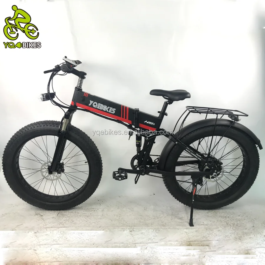 

YQEBIKES Super Power Long Distance e bikes 350W 500W 1000W Foldable Fat Tires Electric Mountain Bicycle Max Speed 60km/h, Customized