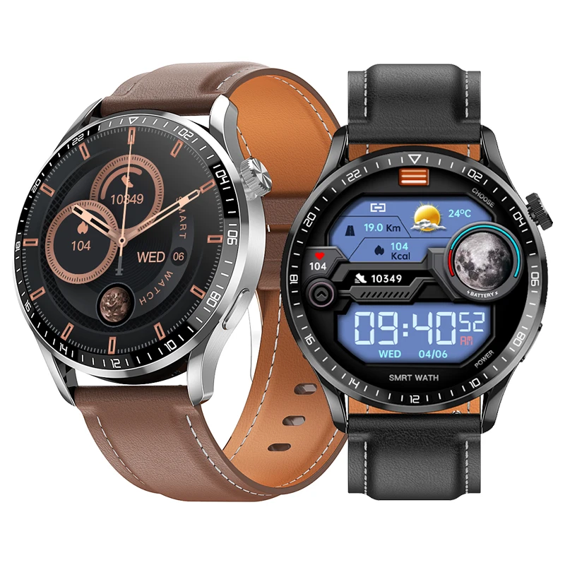 

2022 HD2 Smart Watch for Men BT Call Fitness Watches IP68 Waterproof 1.32inch Heart Rate Blood Pressure Monitor Sport Smartwatch