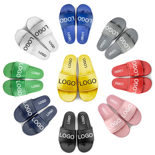 

Greatshoe customize made men slippers brand name blank slide sandal,customize summer beach pvc sliders slippers for men, Requirement