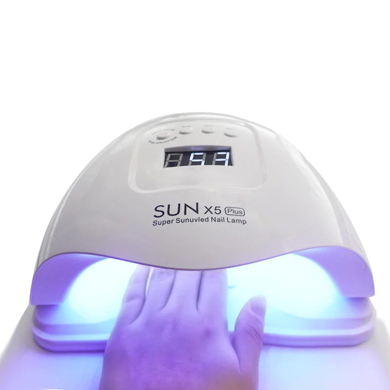 

Sun X5 plus 80W best gel nail polish dryer uv Nail Lamp, White