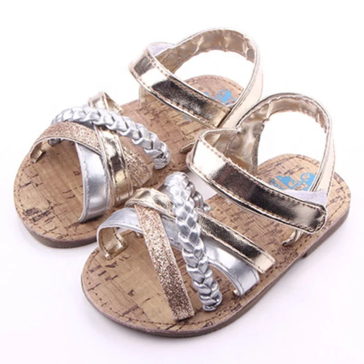 

2021 new style bling strap baby girl shoes criss cross sandals, As pics shown