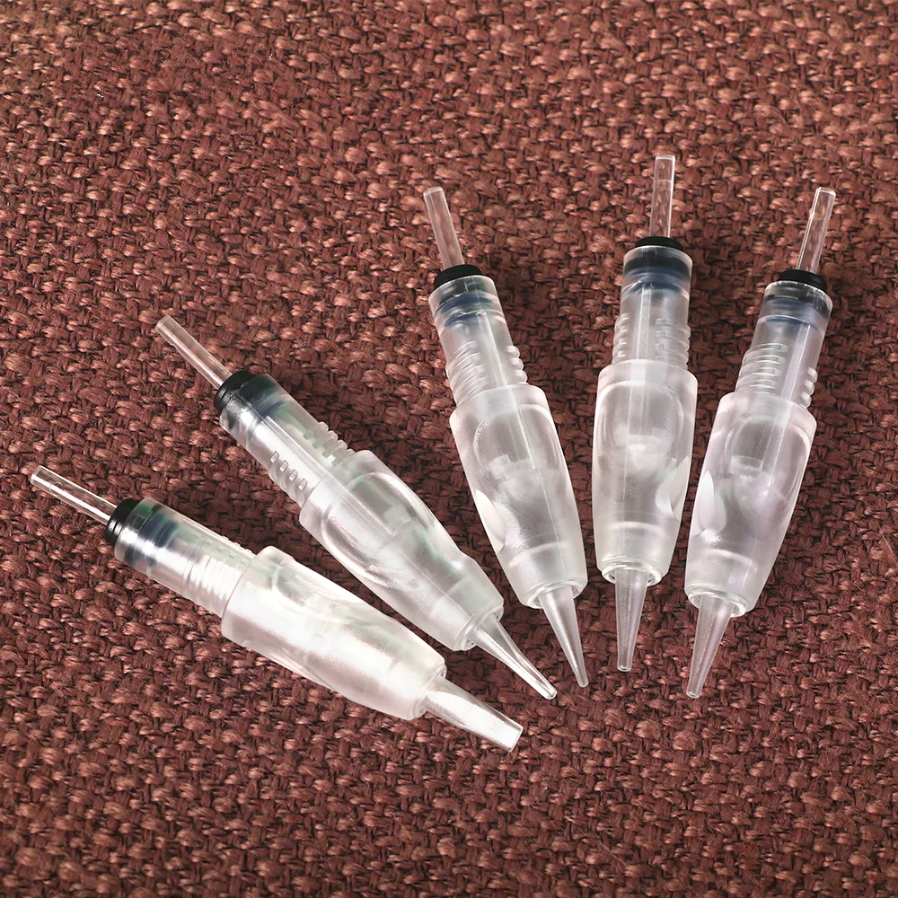 

White Screw Tattoo Machine Cartridge Needle Permanent Makeup Tattoo Machine Eyebrow Lip Eyeliner Needles