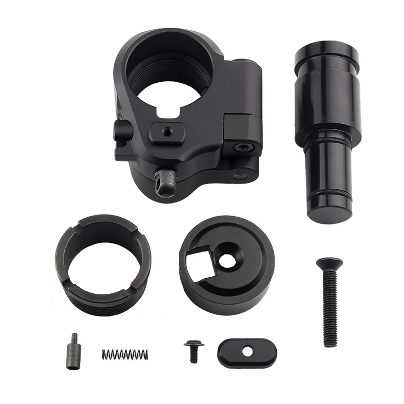 

MAGORUI Tactical AR Folding Stock adapter 30mm for M16/M4 SR25 series GBB(AEG) Airsoft Gun scope Hunting Accessories, Black