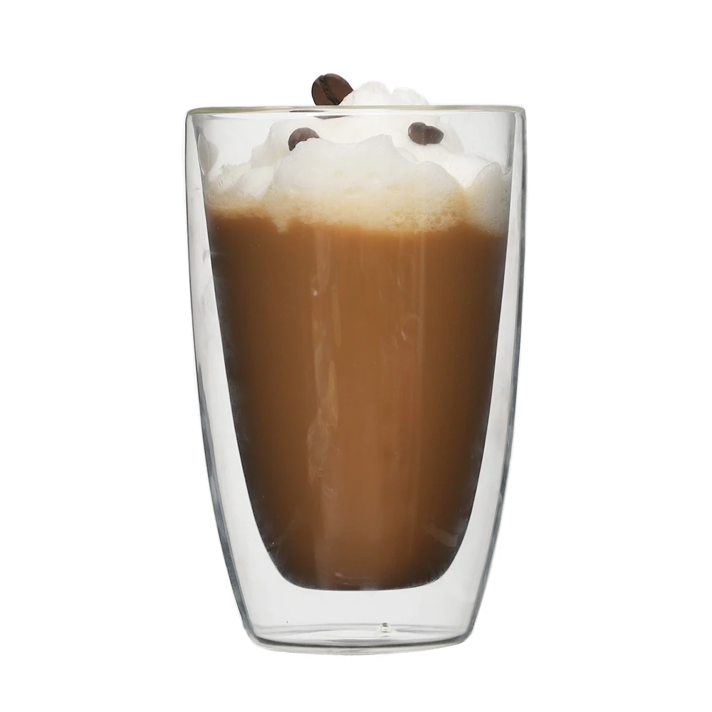 

300ml Thermal Double Wall Glass Cup Coffee glass tea glass