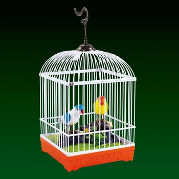 bird in a cage toy