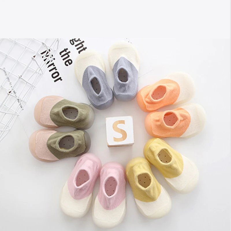 

Hot Sale Baby Boys Girls Sneakers Anti Slip Lightweight Soft Toddler First Walkers for Walking Running