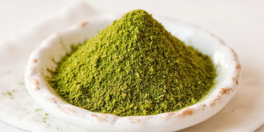 Cooking with green peppercorns in a pan