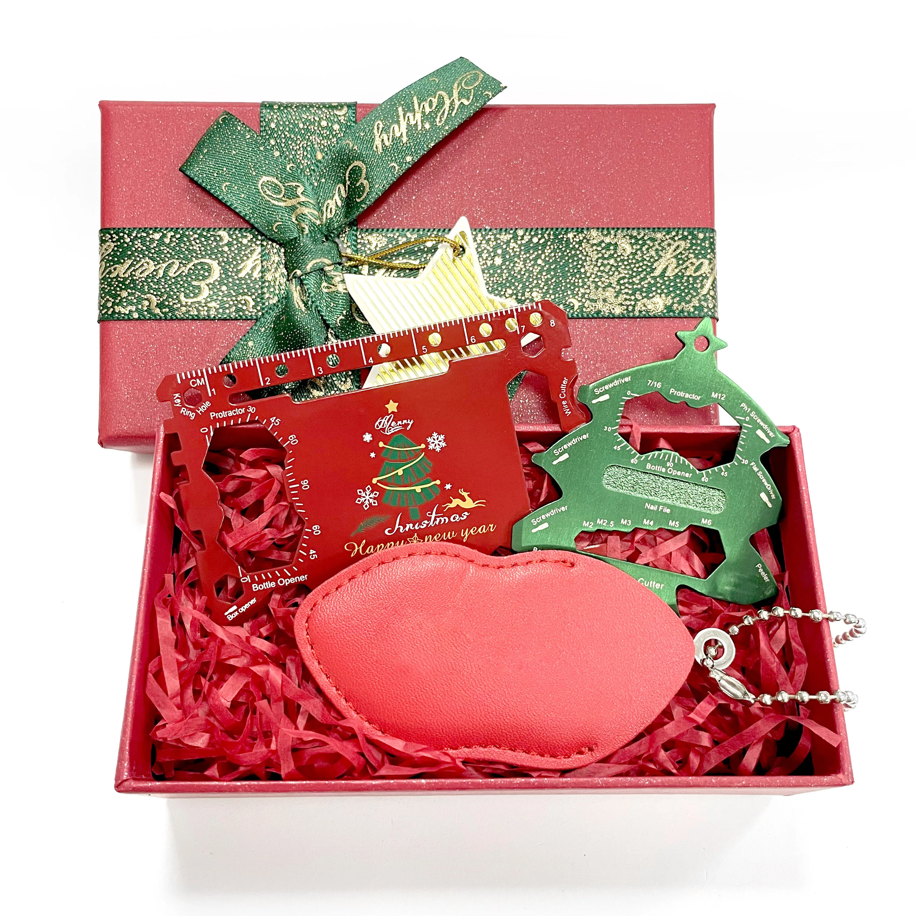 

Custom Multi Tool Card Corporate Christmas Design Gift Boxes Personalized Small Fun Gifts Sets