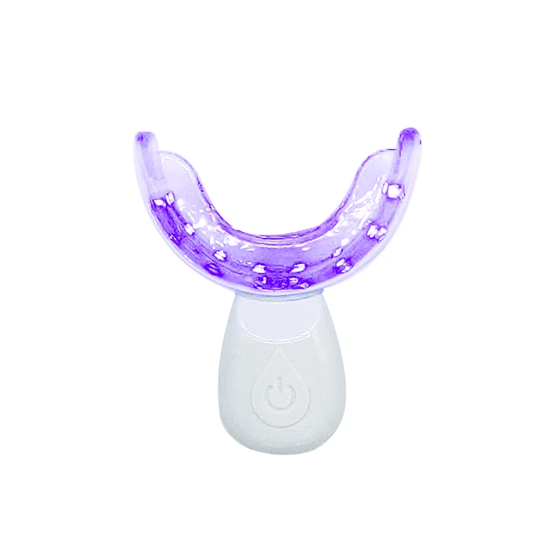 

CE Registered Custom Logo Natural Bamboo Charcoal Teeth Whitening Blue Light Led Tooth Kit Wholesale Whitener, White or oem