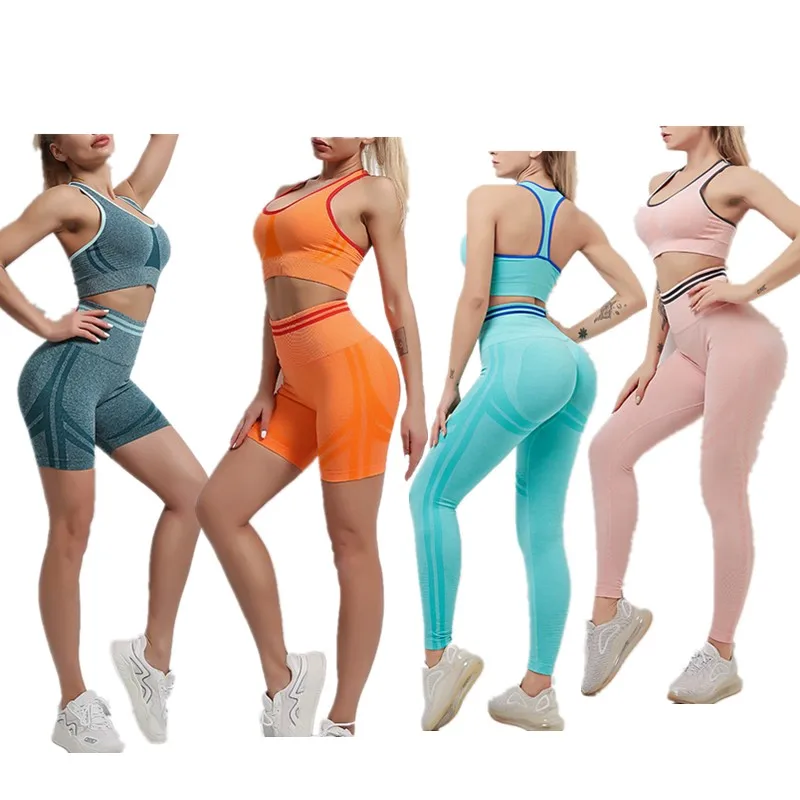 

Women Custom Printed Gym Fitness Compression Workout Sport Seamless Tights Leggings Yoga Pants Gym Clothes, Yellow,pink,blue