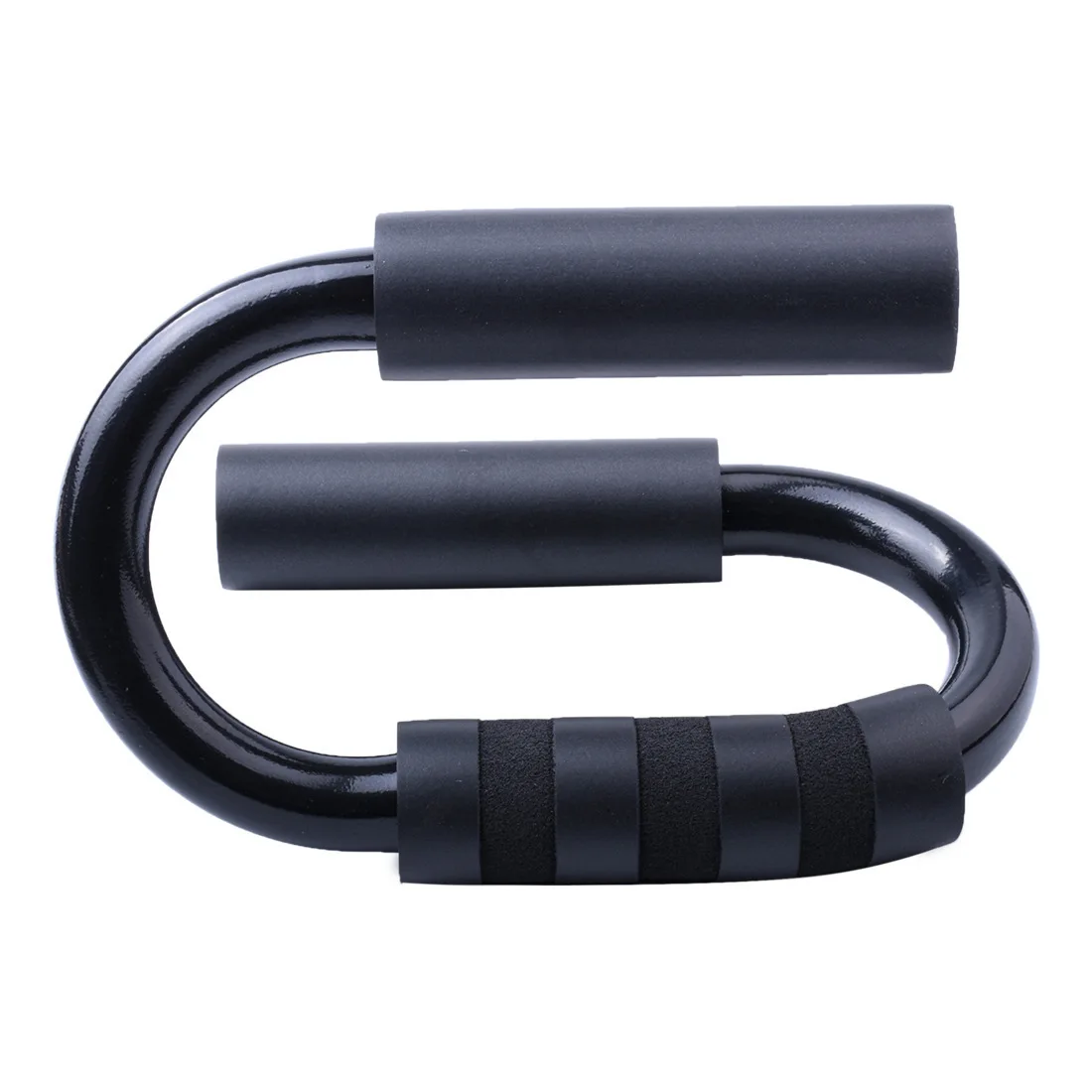 

S Shape Push Up Stand Carbon Steel Push-Ups Stands Bars Rack Tool Fitness Training Muscle Training Device, Black or any color is available