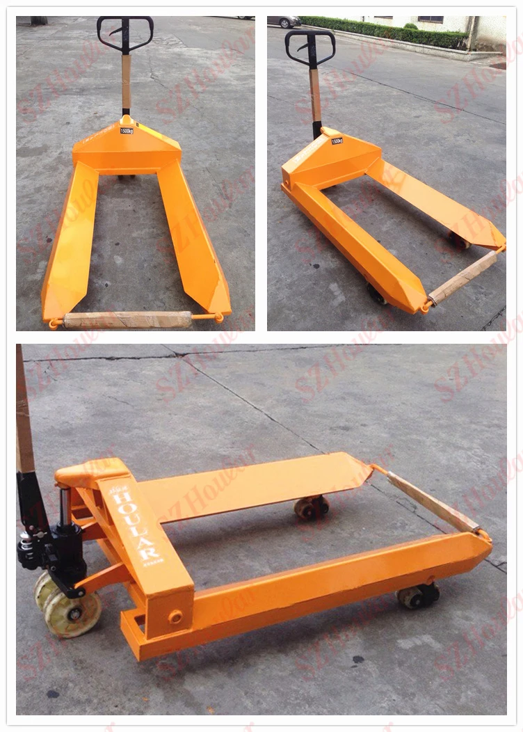 Paper Roll Pallet Truck Price Paper Cart Hand Pallet Truck Trolley
