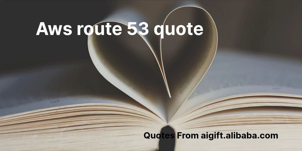 aws route 53 quote