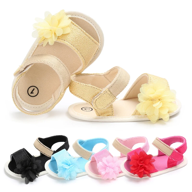 

2019 new style infant sandals sakura flower japanese style toddler slipper baby shoes for girl