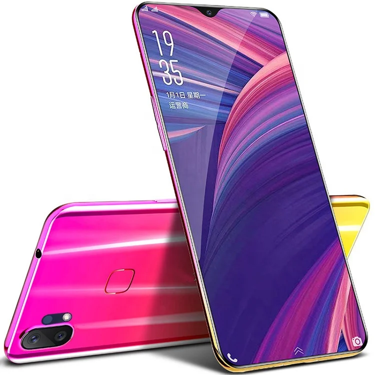 

2021 new 6.2" Full screen Smartphone 4G LTE Android MobilePhone with Fingerprint Face ID 3D curved Glass cover, Black,purple,gradual blue