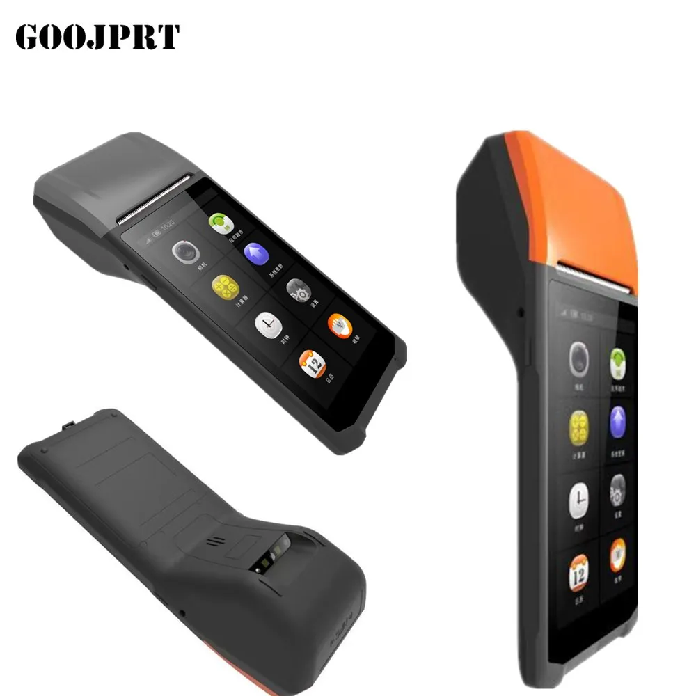 

Handheld POS Android POS Terminal 3G Wifi BT 58mm Thermal Printer Mobile Touch POS Systems Q5