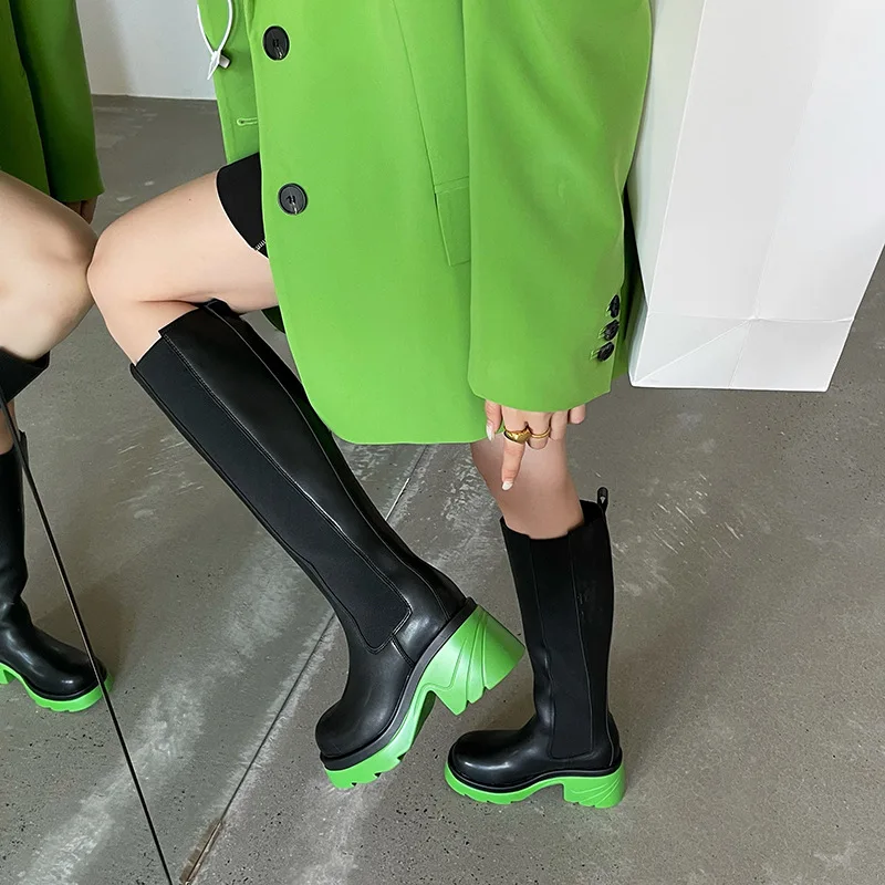 

Fashion new design ladies platform winter boots women's boots shoes botas