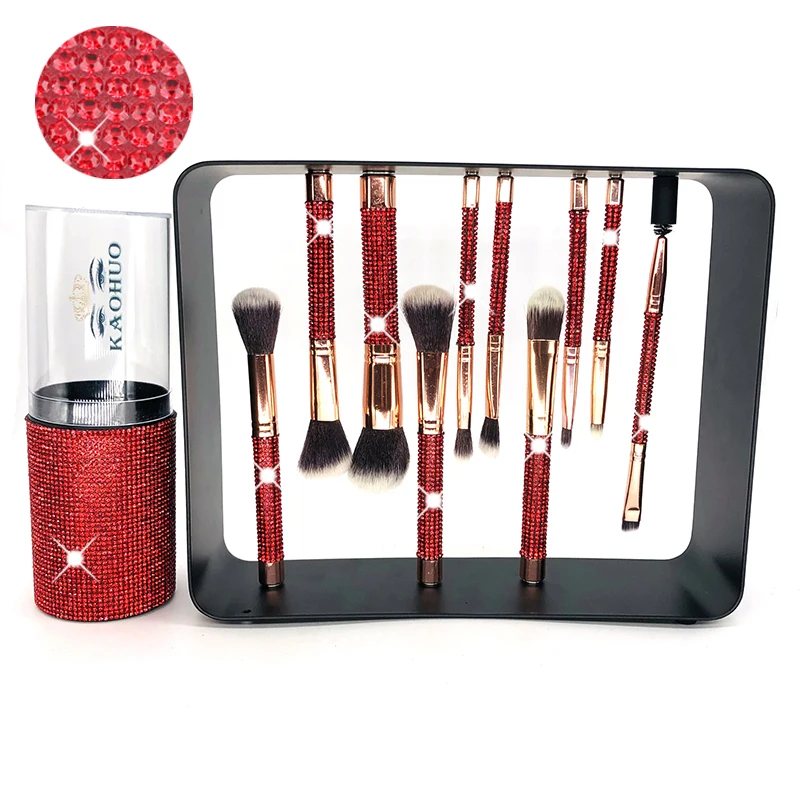 

Luxury Private Label Makeup Brush With Logo Make Up Bruhes Set Womens Make Up Brushes 10pcs