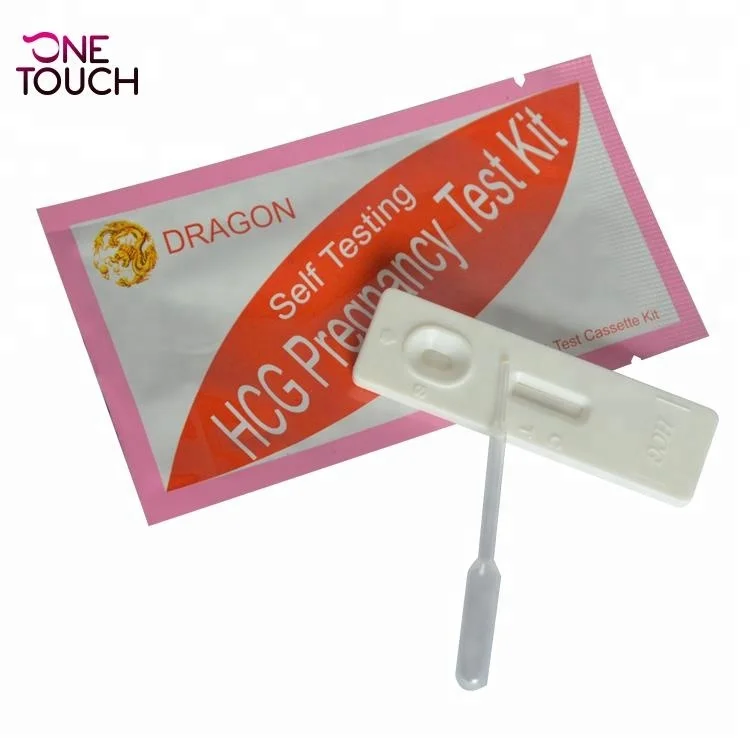 
rapid hcg pregnancy test kit cassette 3.0mm 