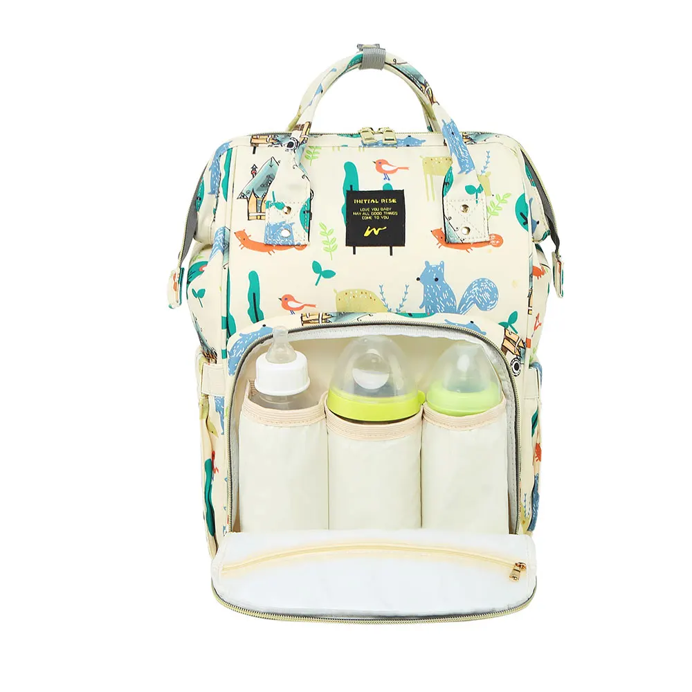 

Baby Diaper Backpack - Large Diaper Bag With Insulated Pockets