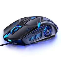 Led G5 Gaming Mouse 7 Color Backlight USB Wired Si