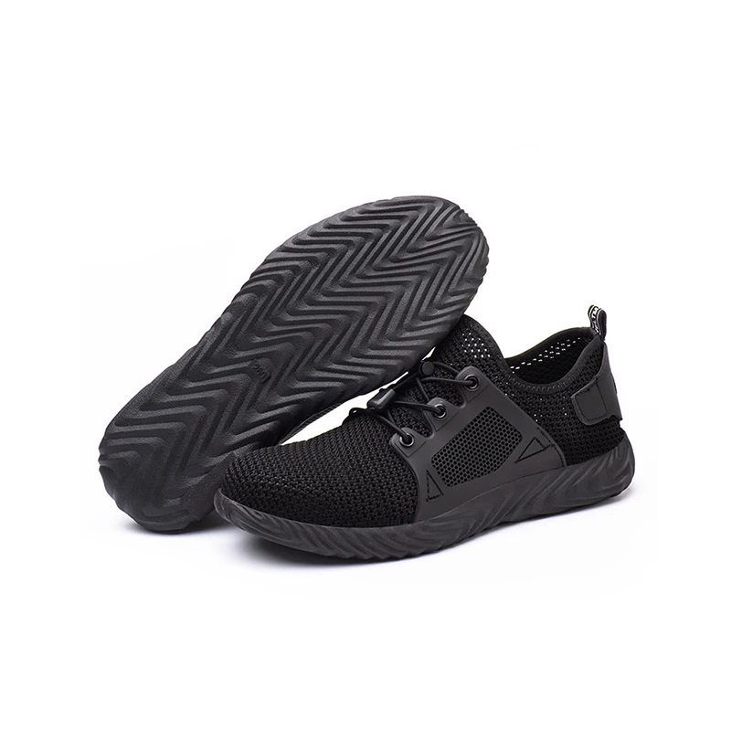 

Safety Shoes Industrial Work Shoes Casual Shoes Breathable Sneakers Men and Women, As show