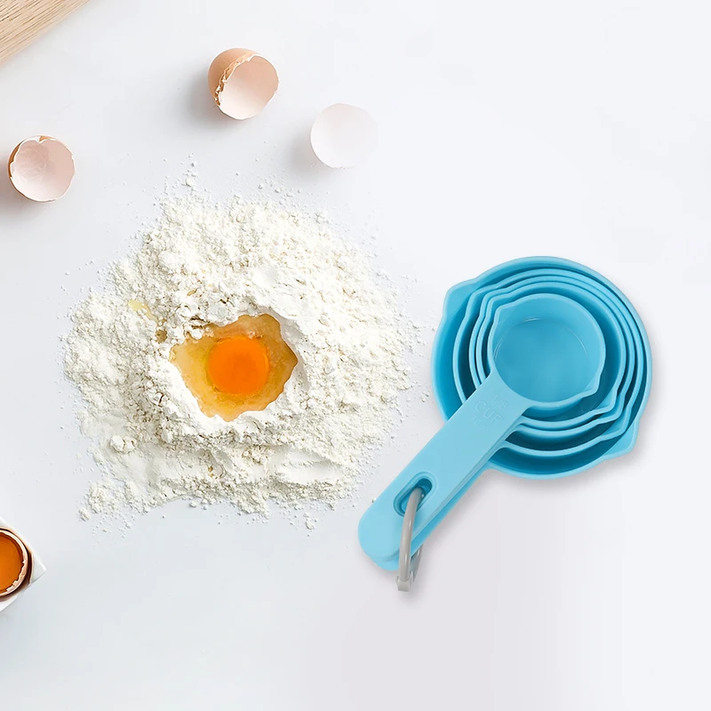 
High quality durable using various cute measuring cup plastic 