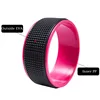 Fitness set custom eva abs yoga training rubber yoga wheel custom yoga wheel roller