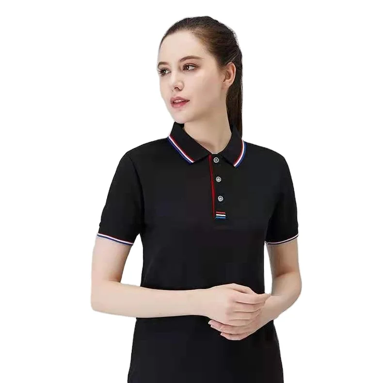 

Factory direct sales summer Polo business work clothes customized advertising shirt corporate culture group clothing logo