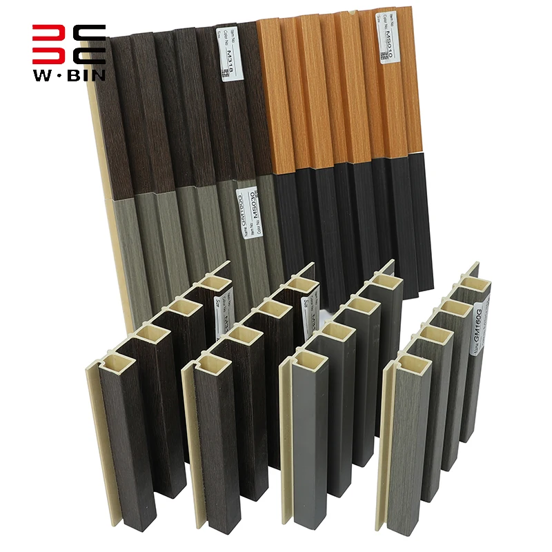 

2024 hot selling Wholesale Waterproof WPC Wood Plastic Composite Wall Panel for House Decoration Quick Delivery