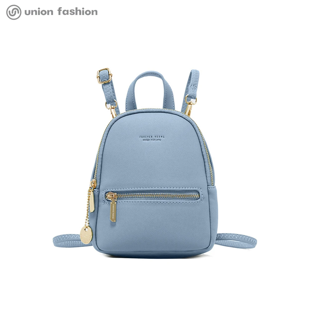 
Union Fashion Luxury Custom Logo Luxury New Design Women Mini Backpack 