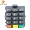 silicone keypad manufacture silicone rubber parts molded hard rubber button POS Silicone Rubber Keypad