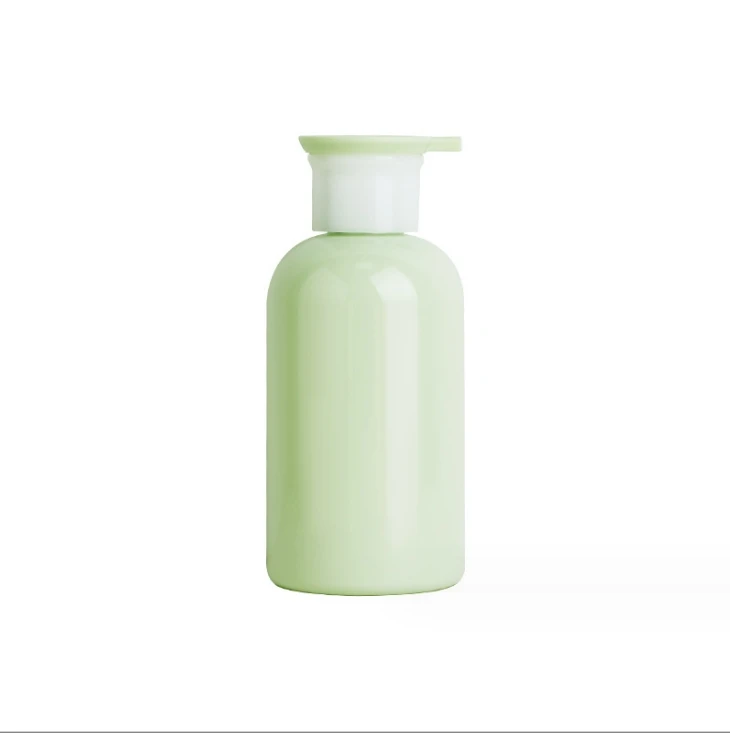 

300ml plastic facial cleanser press bottle macaron shampoo shower empty bottle care
