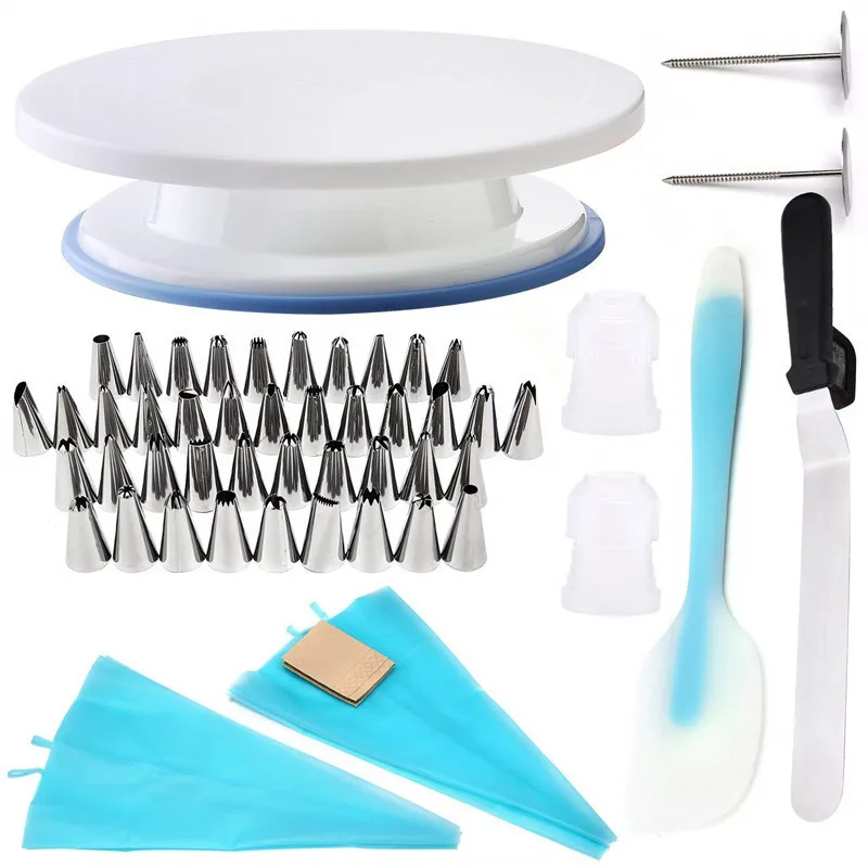 

52 PCS Cake Decorating Supplies Kit Cake Decorating Tools Set Baking Tools Kitchen Baking Accessories for Beginners